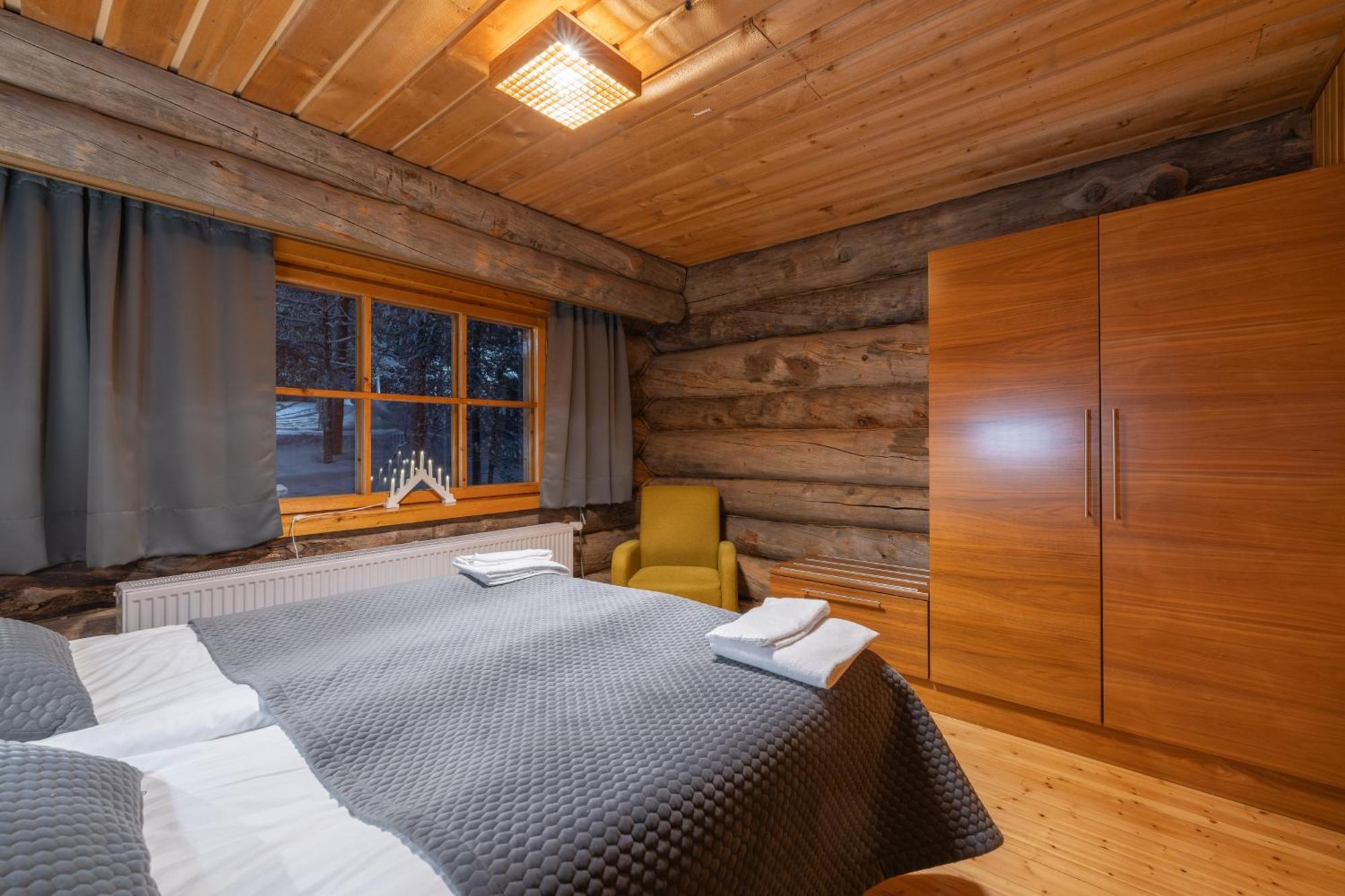 Kuukkeli Log Houses Aurora Resort Saariselka Exterior foto