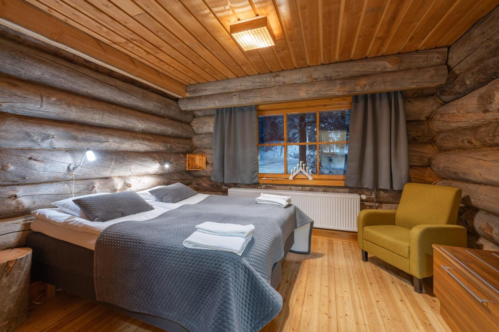 Kuukkeli Log Houses Aurora Resort Saariselka Exterior foto