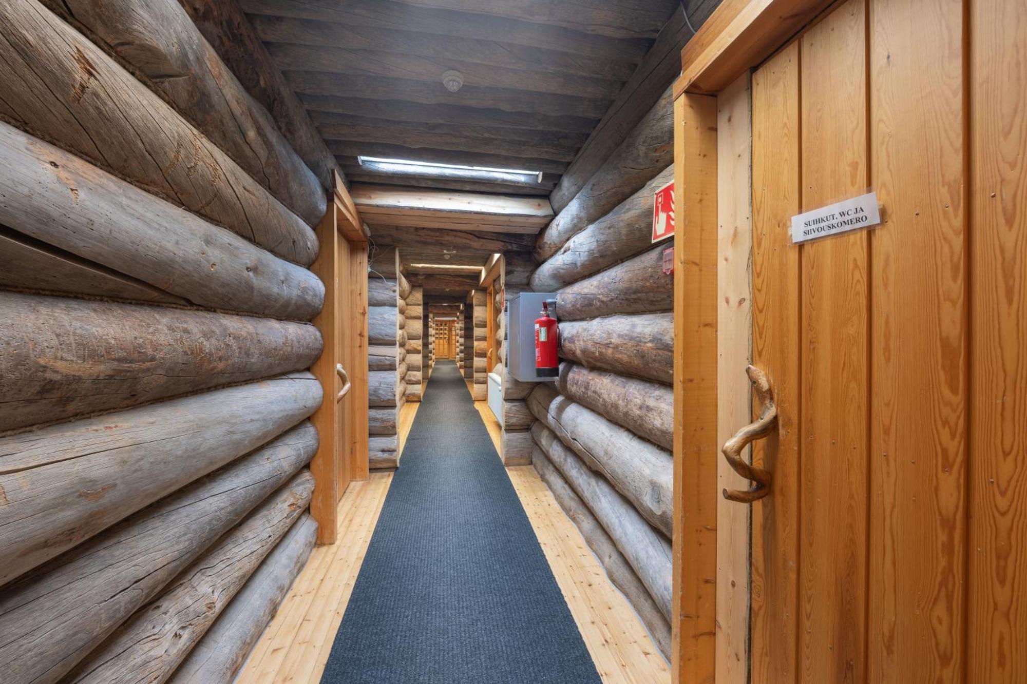 Kuukkeli Log Houses Aurora Resort Saariselka Exterior foto