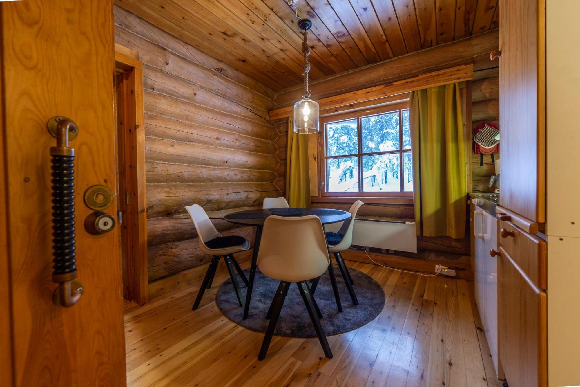 Kuukkeli Log Houses Aurora Resort Saariselka Exterior foto