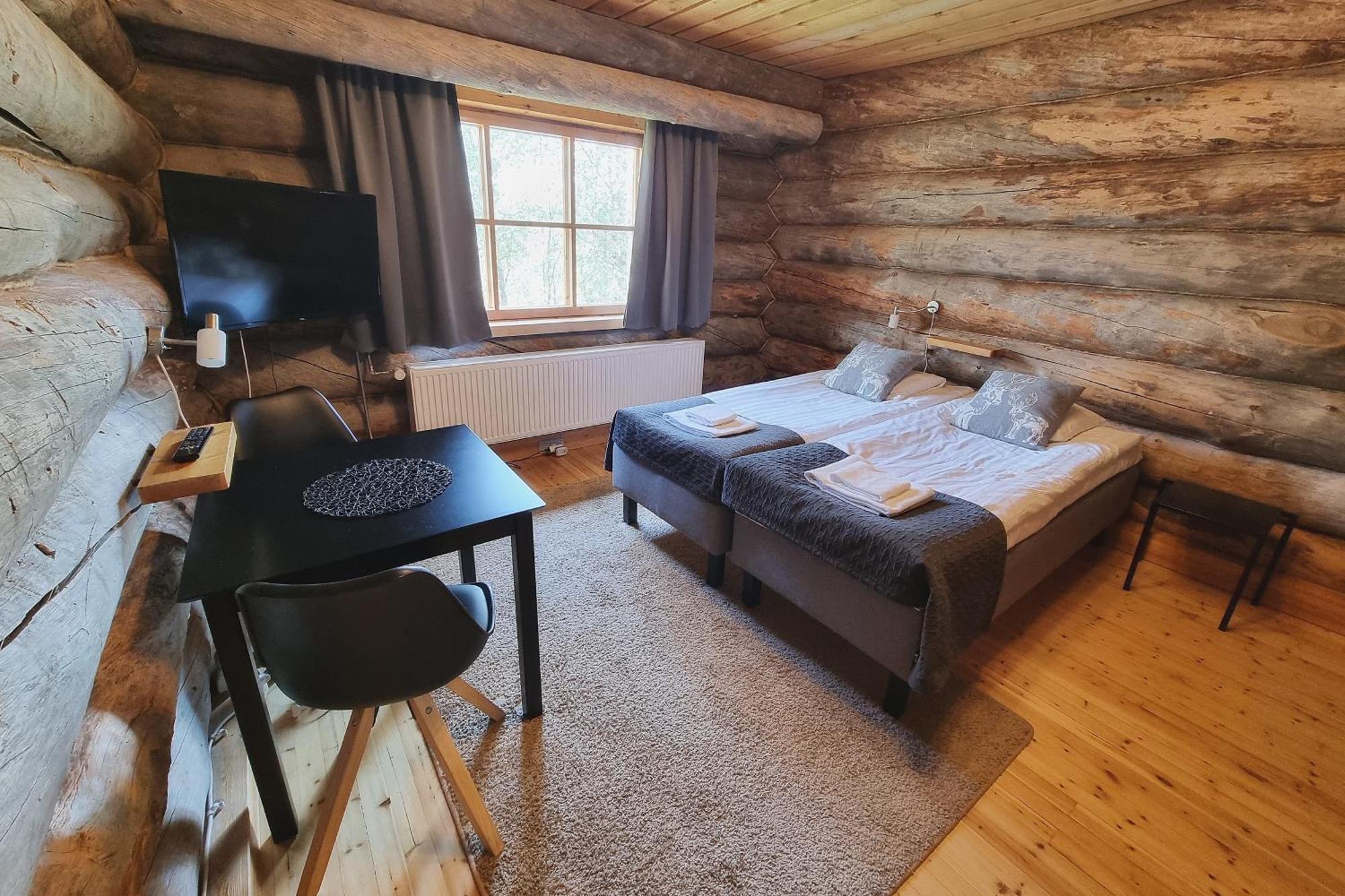 Kuukkeli Log Houses Aurora Resort Saariselka Exterior foto
